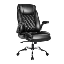 RoarWood ROAR-WOOD09 Faux Leather Office and Gaming Chair Black-picture-30