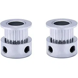 Robocraze GT2 6.35mm Belt Width 20 Teeth 8mm Bore Timing Pulley | 20T Timing Belt Pulley Wheel Aluminum for 3D Printer (Pack of 2)-picture-10