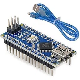 ROBODUINO Nano CH340 Chip Board with USB Cable Compatible with Arduino Nano(Soldered)-picture-11