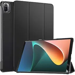 Robustrion Smart Trifold Hard Back Flip Stand Case Cover for Xiaomi Mi Pad 5 Cover 11 inch - Black-picture-28