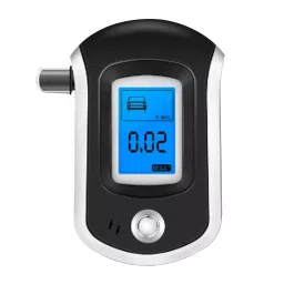 Robustt Alcohol Tester Black Advance Digital LCD Display Portable Breathalyzer with 5 Mouthpieces MODEL-2-picture-46