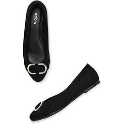 rocia by Regal Women Suede Ballerinas image 1