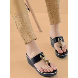 Rocia By Regal Women Smart Casual Buckled Platform Sandals Heels-picture-12