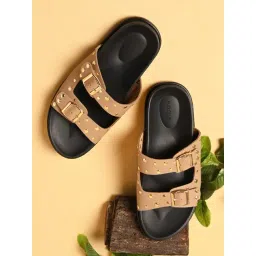 Rocia by Regal Women's Beige Casual Sandals-picture-35