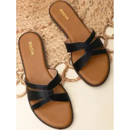 Rocia by Regal Women's Black Casual Sandals-picture-39