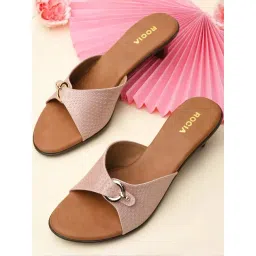 Rocia by Regal Women's Pink Casual Sandals-picture-16