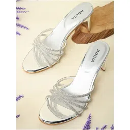 Rocia by Regal Women's Silver Casual Sandals-picture-30