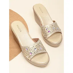 Rocia Ethnic Wedge Sandals-picture-10