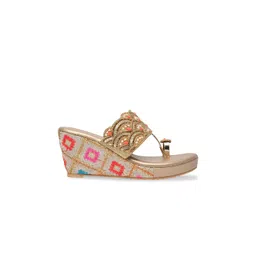 Rocia Ethnic Wedge Sandals image 4