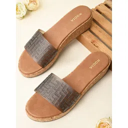 Rocia Women Embellished Wedge Sandals-image-41