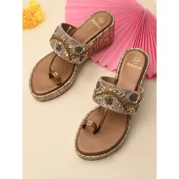 Rocia Women Ethnic Wedge Sandals-picture-37