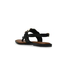 Rocia Women Open Toe Buckle Detail Flats image 5