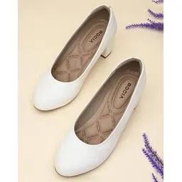 rocia Women Round-Toe Slip-On Heeled Shoes-picture-36