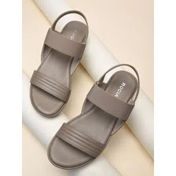 Rocia Women Solid Backstrap Open Toe Wedge Sandals-picture-21