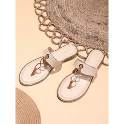 Rocia Women Solid Slip-On Open Toe Flats-picture-26