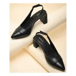 Rocia Women Workwear Black Shoe Slip-On-picture-32