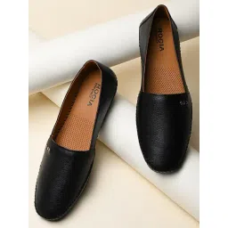 Rocia Women Workwear Black Shoe Slip-On-picture-21