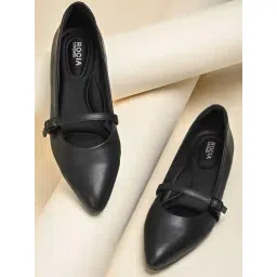 Rocia Women Workwear Black Shoe Slip-On-picture-22