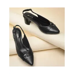 Rocia Women Workwear Black Shoe Slip-On-picture-23