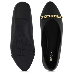 Rocia Women Workwear Black Shoe Slip-On image 5