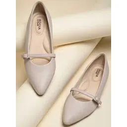 Rocia Women Workwear Ivory Shoe Slip-On-picture-19