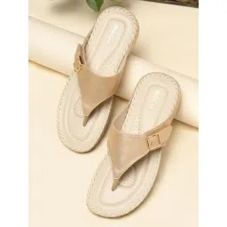 Rocia Women's Gold Casual Sandals-picture-10