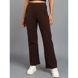 Rock Paper Scissors Pure Cotton High Rise Trousers-picture-39