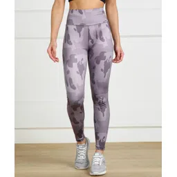 rock paper scissors Self Design, Solid Women Grey Tights-picture-19