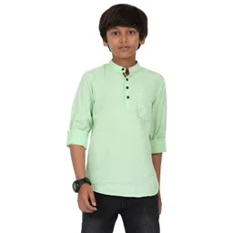 Rocket Science Boys Green Kurtas-picture-23