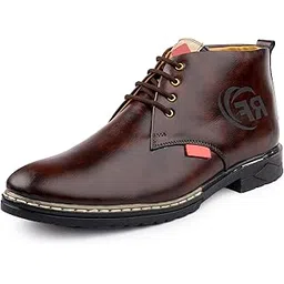 rockfield Men's Synthetic Leather Ankle Formal Shoes Men 3550-picture-51