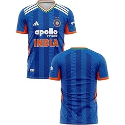 RockinRetailz New Indian T20 Cricket Jersey World Cup 2026 for Men and Kids-picture-27