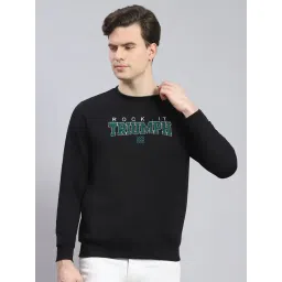 Rock.It Black Regular Fit Printed Sweatshirt-image-13