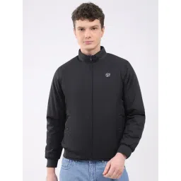 Rock.It Black Regular Fit Reversible Jacket-image-47