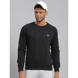 Rock.it Black Regular Fit Sweatshirt-image-4