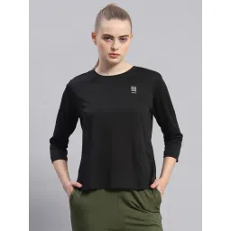 Rock.it Black Regular Fit T-Shirt-image-45