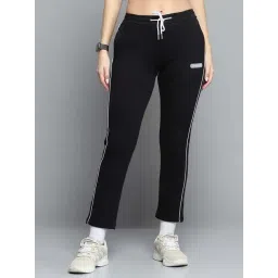 Rock.it Black Regular Fit Trackpants-image-38