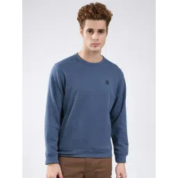 Rock.it Blue Solid Regular Fit Sweatshirt-picture-44