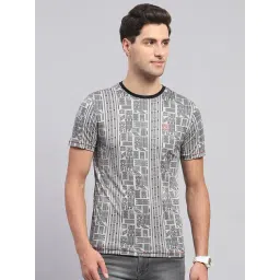 Rock.it by Monte Carlo MENS Self Design Round Neck Half Sleeve T-Shirt-picture-27