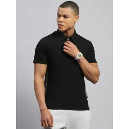 Rock.it by Monte Carlo Mens Solid Regular Fit Half Sleeve T-Shirt-picture-11