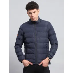 Rock.it by Monte Carlo Mens Solid Regular Fit Mock Neck Full Sleeve Jacket With Zipper Closure-picture-46