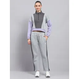 Rock.it by Monte Carlo Women Solid Regular Fit Mock Neck Full Sleeve Tracksuit With Zipper Closure-picture-40
