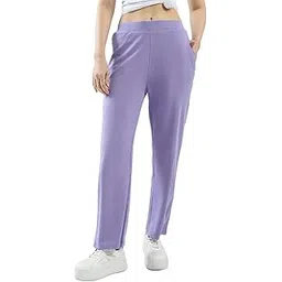 rock.it from House of Monte Carlo Women's Solid Regular Fit Lower | Elastic Waistband| Side Pockets | Comfortable Casual & Activewear Track-Pant for Women's-picture-15