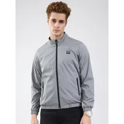 Rock.it Grey Polyester Solid Regular Fit Jacket-picture-16