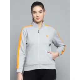 Rock.it Grey Regular Fit Colour-Block Sweatshirt-image-32