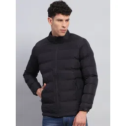 rock.it Men Mock Collar Solid Casual Padded Jacket-picture-20