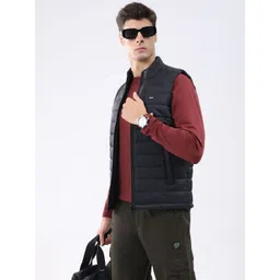 rock.it Men Mock Collar Solid Gilet Jacket-picture-28