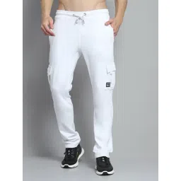 Rock.It Mens Solid White Regular Fit Mid Rise Lower-picture-11