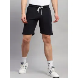 Rock.it Navy Blue Cotton Regular Fit Shorts-picture-29