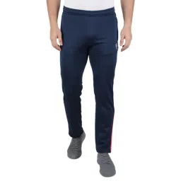 Rock.it Navy Blue Regular Fit Striped Trackpants-picture-29