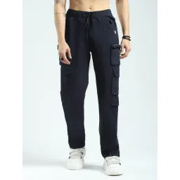 Rock.It Navy Blue Straight Fit Cargos-picture-20